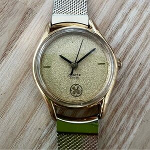 Vintage Jostens GE 10k gold filled Swiss dress watch NEW BATTERY